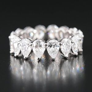 Lab diamond eternity ring 6.25